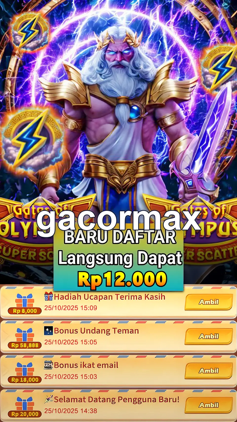 gacormax Masuk